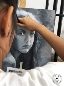 Art-Portfolio-Preperation-Singapore-Asha-Shinde-12-Acrylic-Portrait