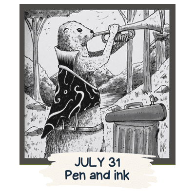 Katong-Point-23-Pen-ink-Summer-Holiday-Camp-Art-Kids-Singapore-2024